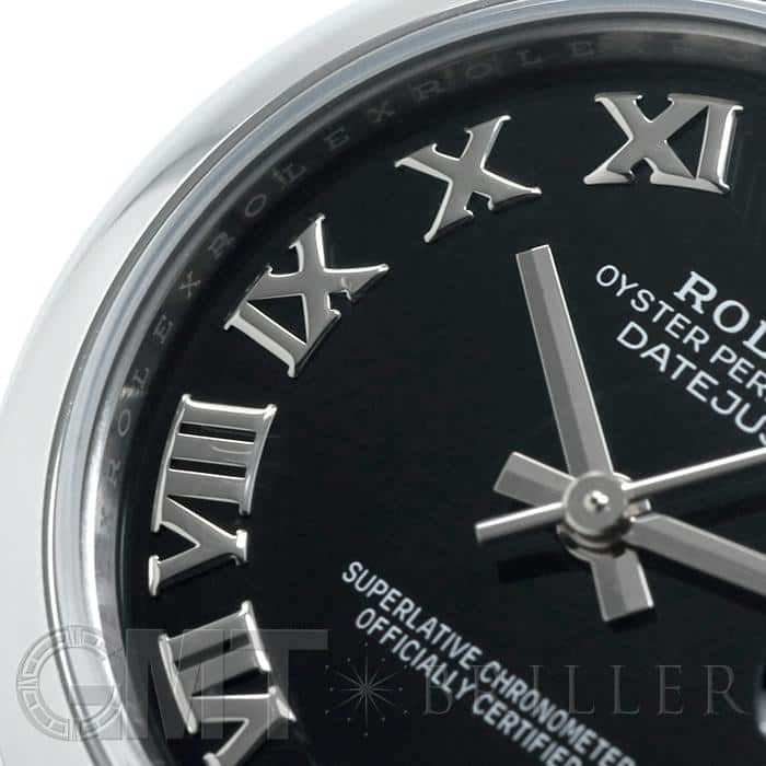 新品)ROLEX ロレックス デイトジャスト 278240 ブラックローマ（商品ID