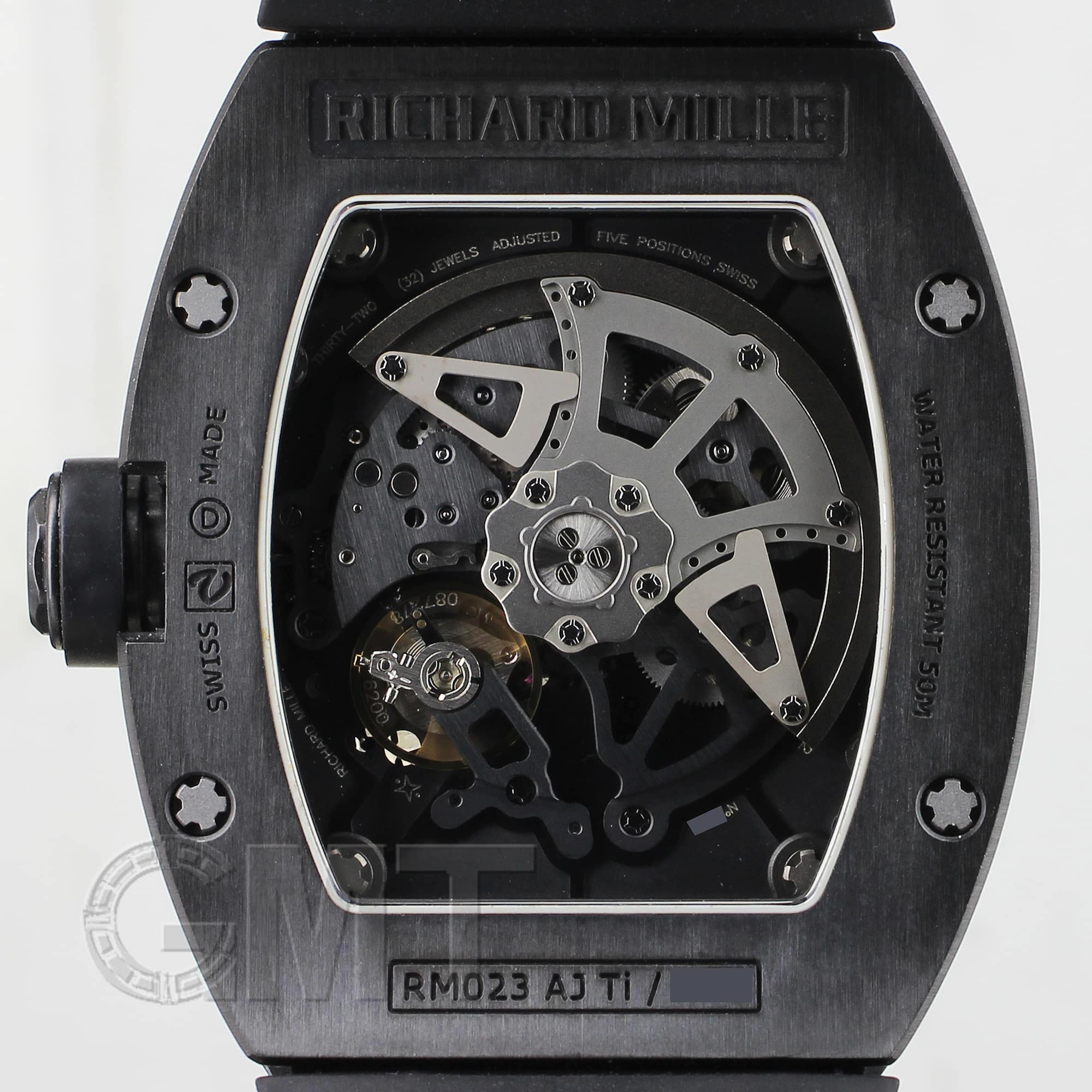 中古)RICHARD MILLE リシャール ミル オートマチック RM023 チタン DLC 