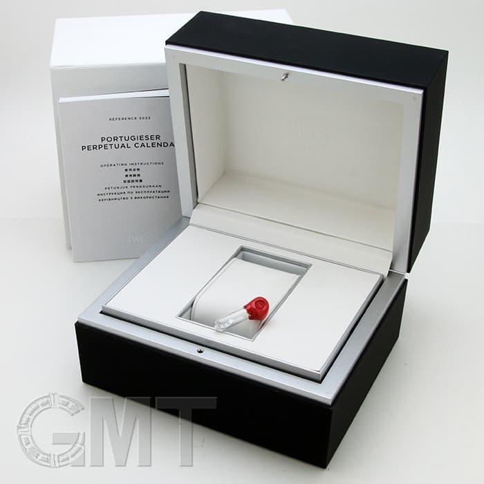 空箱】IWC 純正ウォッチボックス ポルトギーゼ用 空箱 保証書
