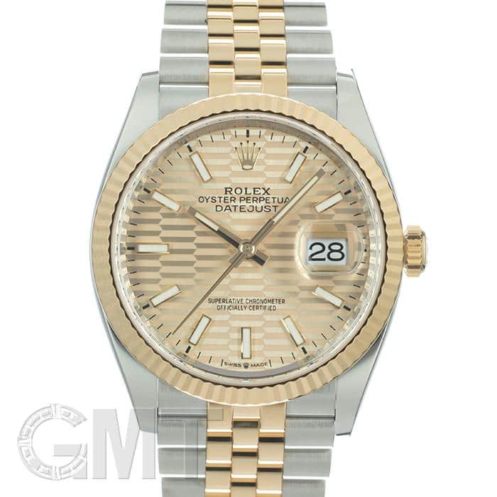 中古)ROLEX ロレックス デイトジャスト 36 126233 シャンパン