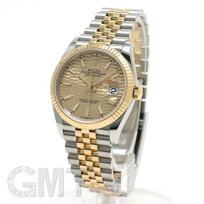 中古)ROLEX ロレックス デイトジャスト 36 126233 シャンパン