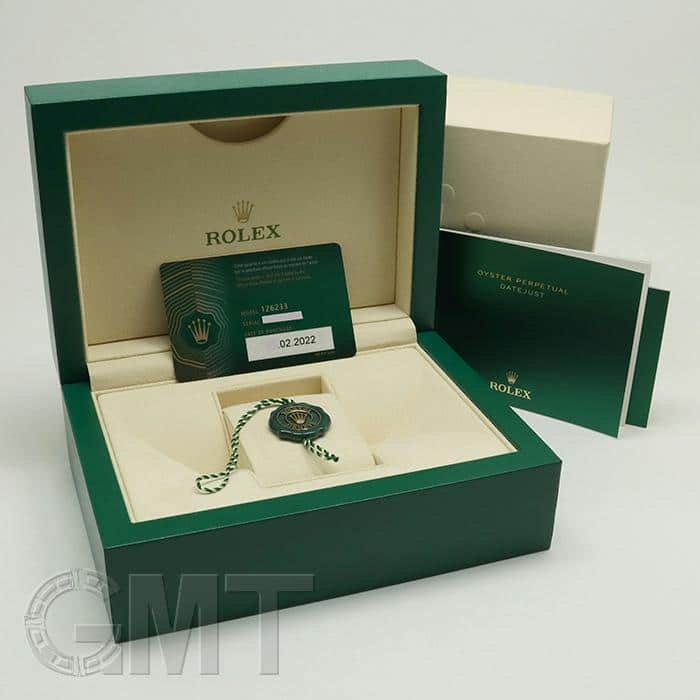 ROLEX DATEJUST デイトジャスト内外箱美品付属品セット 中古)ROLEX ロレックス デイトジャスト 36 126233 シャンパン