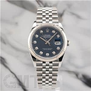 ROLEX ロレックス デイトジャスト 126234G ブルーフルーテッドモチーフ メイン