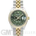 ROLEX ロレックス デイトジャスト 278273 オリーブグリーン フローラルモチーフ ジュビリーブレスレット