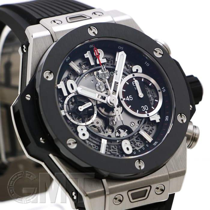 新品)HUBLOT ウブロ ビッグバン ウニコ チタニウム セラミック 441.NM