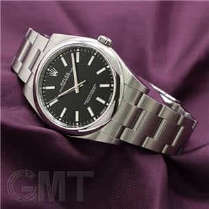 ROLEX ロレックス オイスターパーペチュアル 39 114300 ブラック メイン
