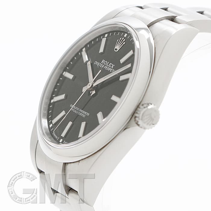 中古)ROLEX ロレックス オイスターパーペチュアル 39 114300 ブラック