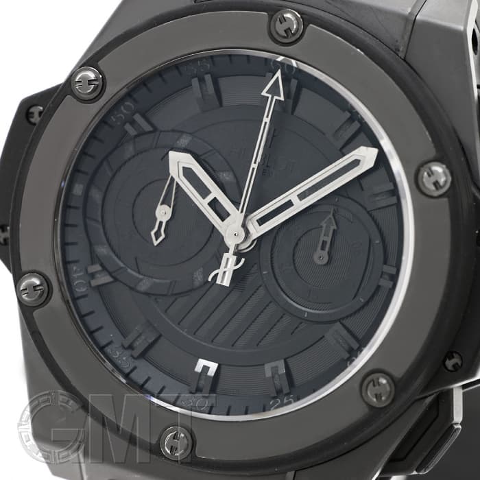 中古)HUBLOT ウブロ キングパワー フドロワイヤント オールブラック