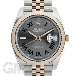 ROLEX ロレックス デイトジャスト 41 126331 グレー/グリーンローマ ジュビリーブレス メイン
