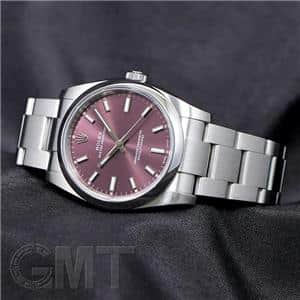 ROLEX ロレックス オイスターパーペチュアル 34 114200 レッドグレープ メイン