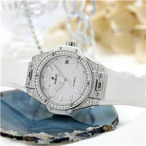 HUBLOT ウブロ ビッグバン 465.SE.2010.RW.1604　ワンクリック スチールダイヤモンド ホワイト メイン