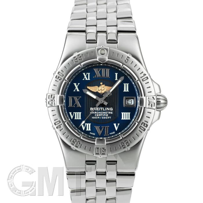 中古)BREITLING ブライトリング ギャラクティック 30 A71340ブルー 