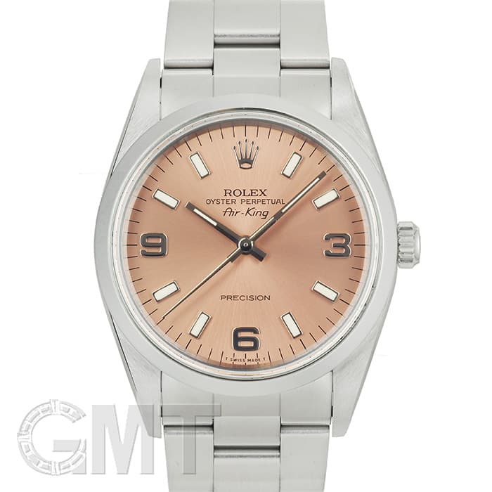 中古)ROLEX ロレックス エアキング 14000 ピンク X番（商品ID