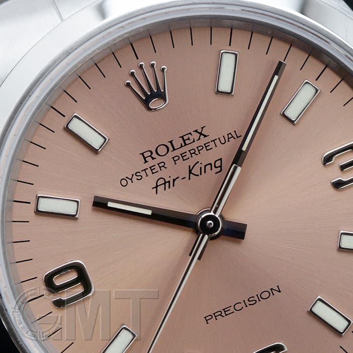 中古)ROLEX ロレックス エアキング 14000 ピンク X番（商品ID