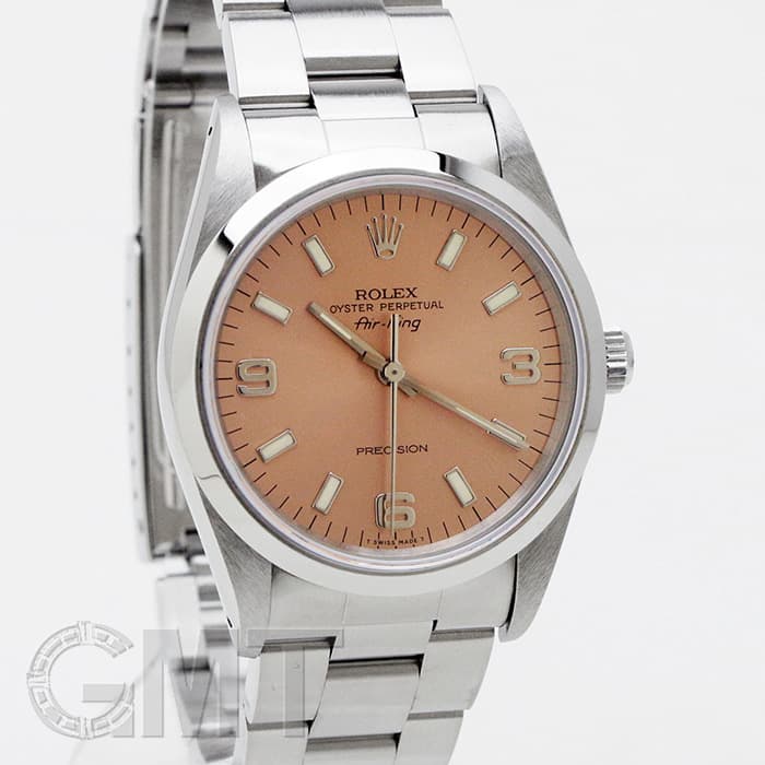 中古)ROLEX ロレックス エアキング 14000 ピンク X番（商品ID
