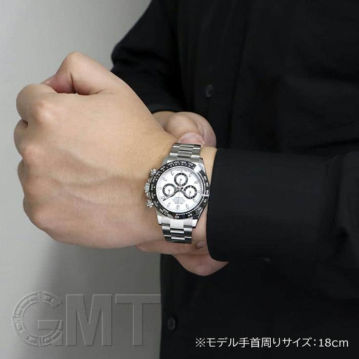 【美品】ROLEX純正　ディトナ　現行Lサイズ　ホワイトタグ　BOX付属品17点 中古)ROLEX ロレックス デイトナ 116500LN ホワイト（商品ID