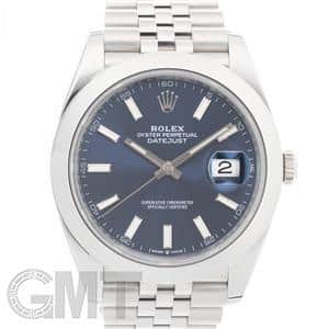 ROLEX ロレックス デイトジャスト 41 126300 ブルー ジュビリーブレスレット メイン