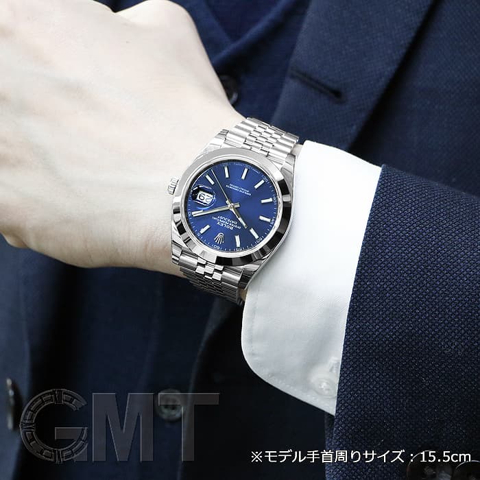 未使用)ROLEX ロレックス デイトジャスト 41 126300 ブルー ジュビリー