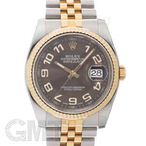 ROLEX ロレックス デイトジャスト 116233 ブラウン コンセントリック【一部純正保護シール付き】 メイン