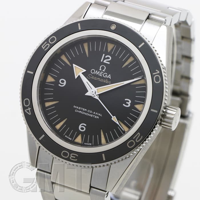 オメガシーマスター300 自動巻233.30.41.21.01.001 シーマスター300 [Seamaster 300M] 5年保証 ブラック 233.62.41.21