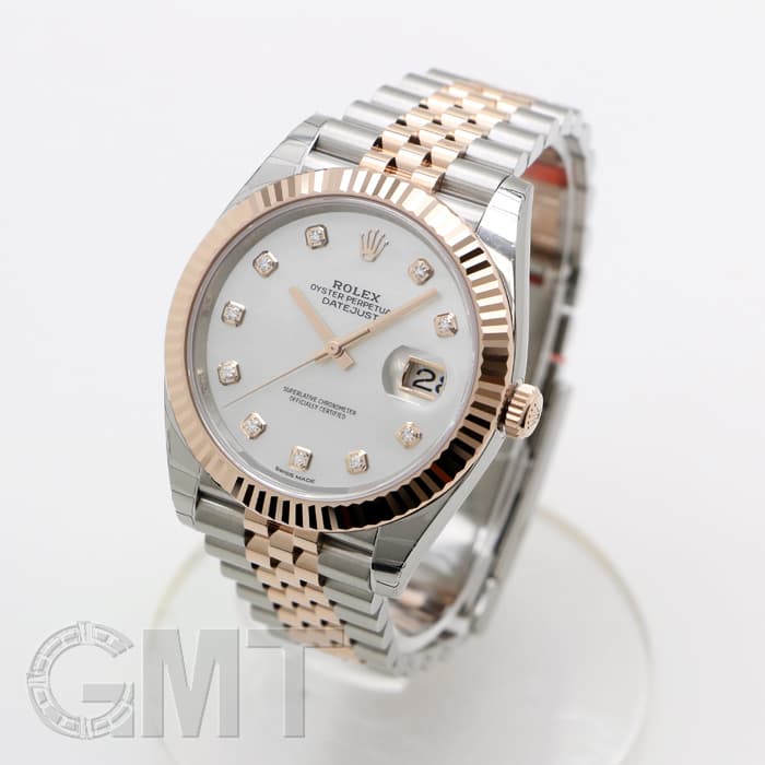 新品)ROLEX ロレックス デイトジャスト 41 126331NG ホワイト（商品ID