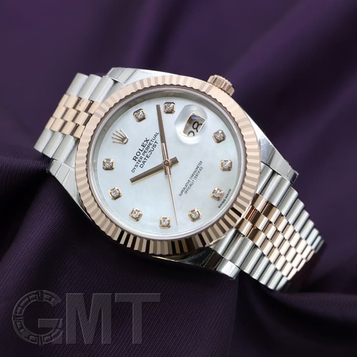 新品)ROLEX ロレックス デイトジャスト 41 126331NG ホワイト（商品ID