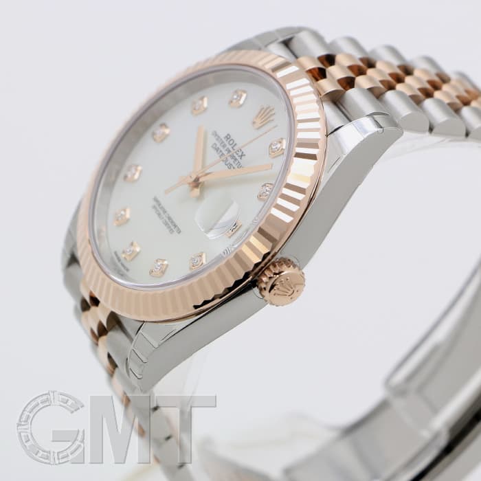 【ROLEX】デイトジャストレディース ホワイト 新品)ROLEX ロレックス デイトジャスト 41 126331NG ホワイト（商品ID