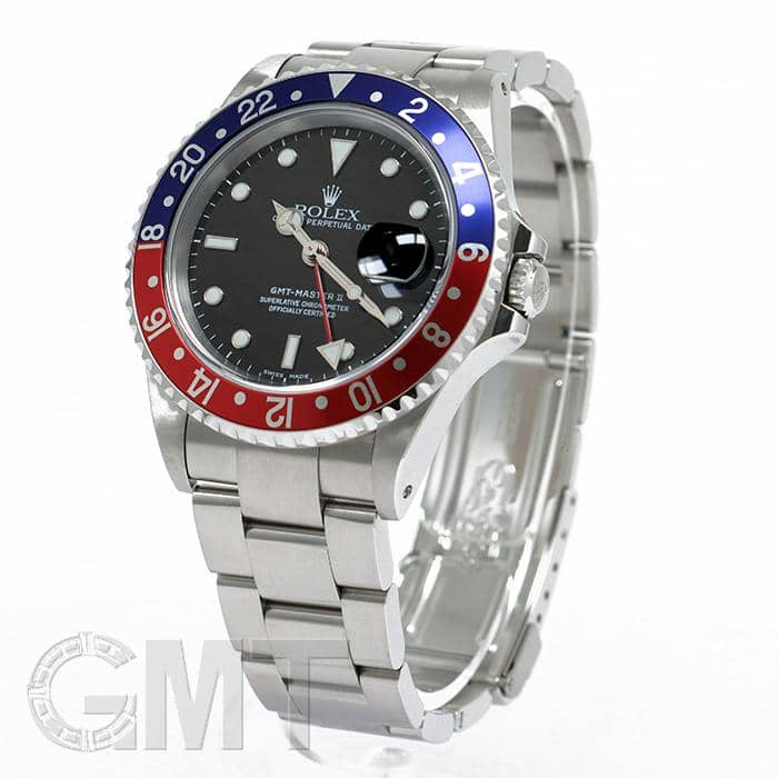 中古)ROLEX ロレックス GMTマスター II 16710 ブルーレッド