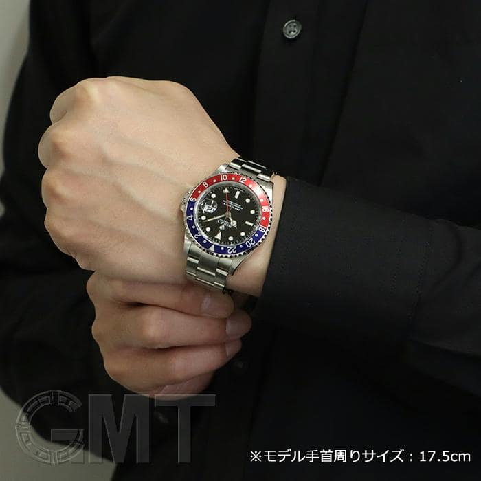 中古)ROLEX ロレックス GMTマスター II 16710 ブルーレッド