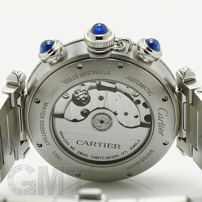 中古)CARTIER カルティエ パシャ ドゥカルティエ クロノグラフ