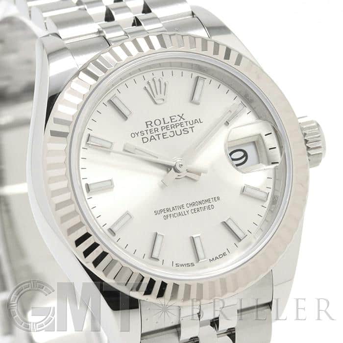 中古 M279174-0005　 ロレックス ROLEX 279174 ランダムシリアル シルバー レディース 腕時計 ROLEX - 中古 M279174-0005 ロレックス ROLEX 279174 ランダムシリアル