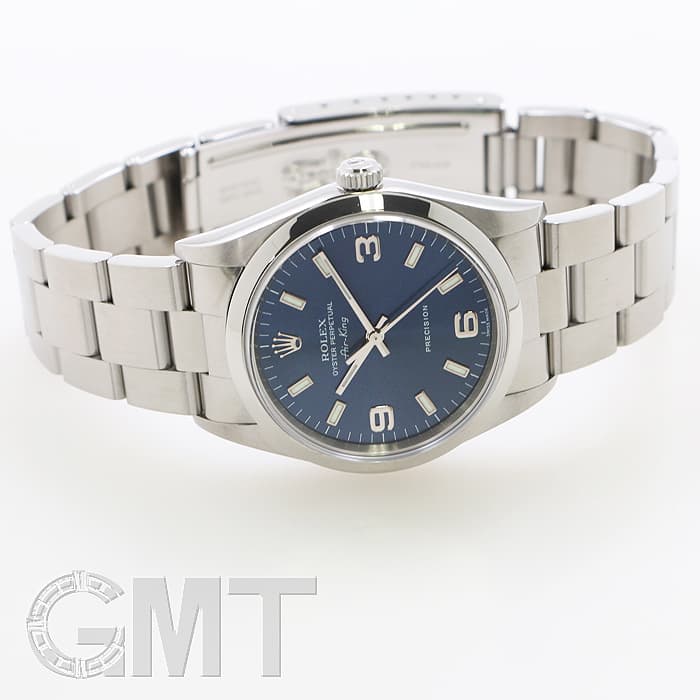中古)ROLEX ロレックス エアキング 14000 ブルー（商品ID