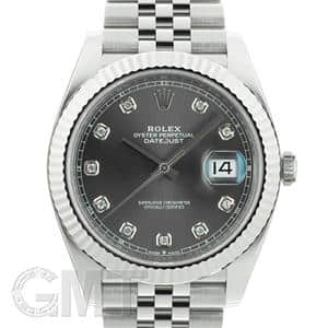 ROLEX ロレックス デイトジャスト 41 126334G ダークロジウム ジュビリー 10Pダイヤ メイン