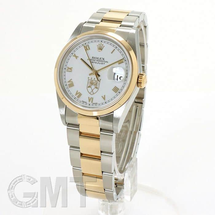 中古)ROLEX ロレックス デイトジャスト 36mm 16203 ホワイトローマ