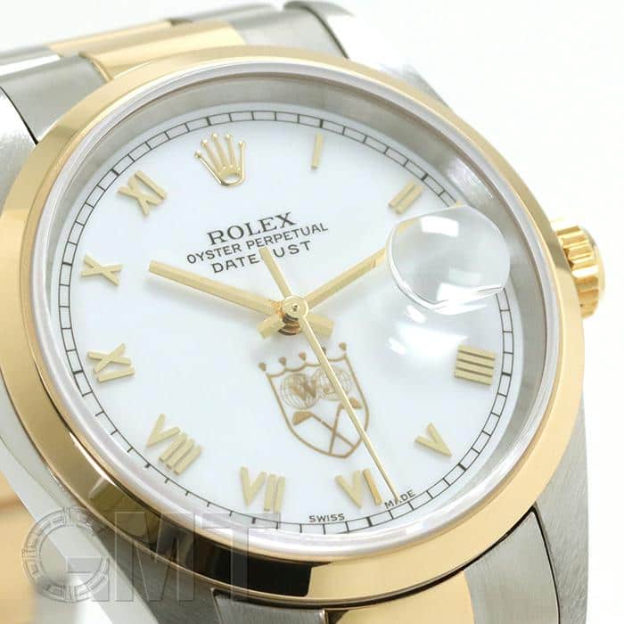 中古)ROLEX ロレックス デイトジャスト 36mm 16203 ホワイトローマ