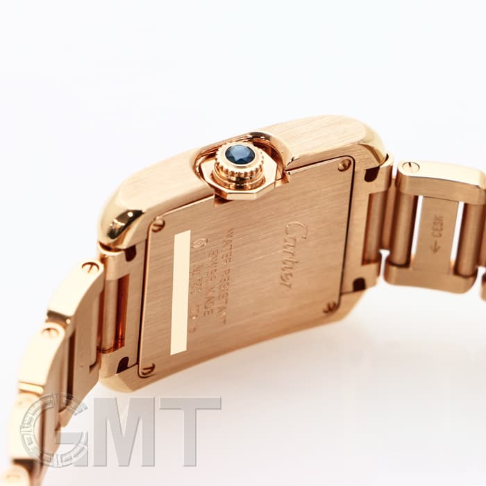 新品)CARTIER カルティエ タンク アングレーズ SM PG W5310013（商品ID