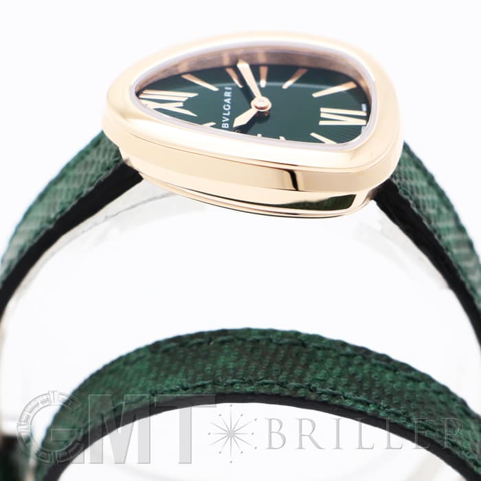 新品)BVLGARI ブルガリ セルペンティ SPP27C4PGL グリーン PG（商品ID