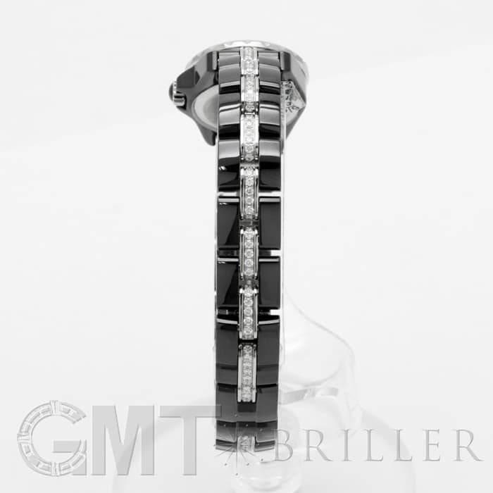 新品)CHANEL シャネル J12 XS ブラック 19mm ブレスダイヤ H5236（商品