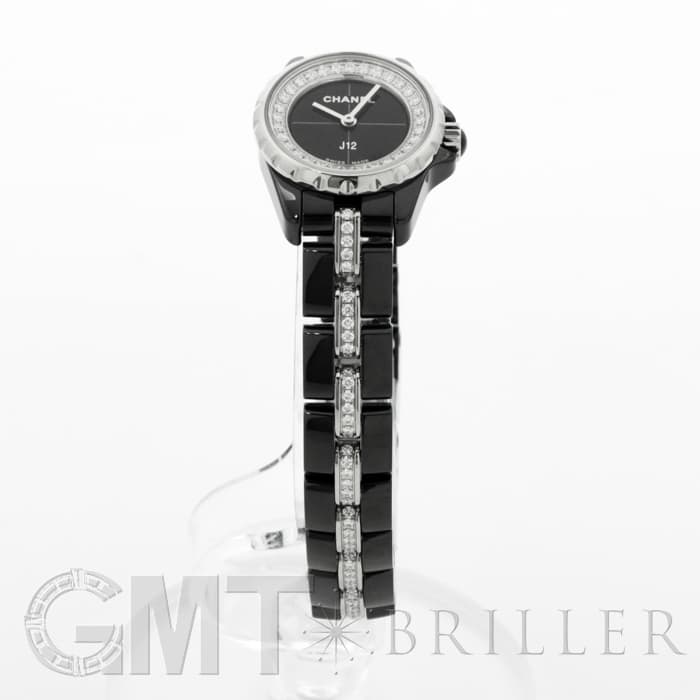 新品)CHANEL シャネル J12 XS ブラック 19mm ブレスダイヤ H5236（商品