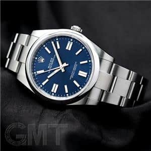 ROLEX ロレックス オイスターパーペチュアル 41 124300 ブライトブルー メイン