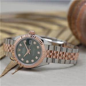 ROLEX ロレックス デイトジャスト 28 279171G オリーブグリーン メイン