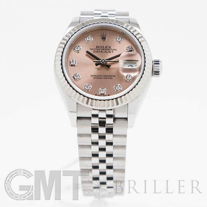 中古)ROLEX ロレックス デイトジャスト 28 279174G ピンク 10Pダイヤ
