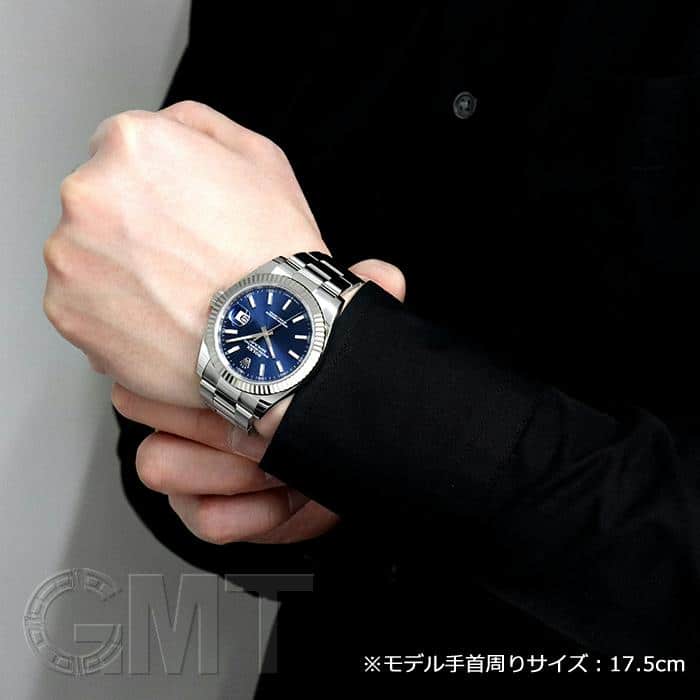 中古)ROLEX ロレックス デイトジャスト 41 126334 ブルー オイスター 
