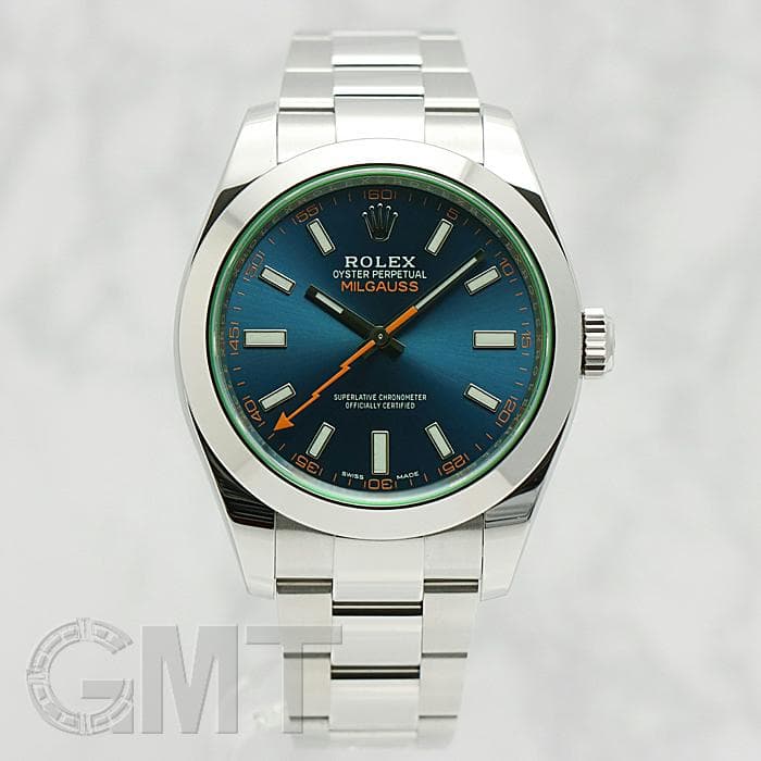 中古)ROLEX ロレックス ミルガウス 116400GV Zブルー（商品ID