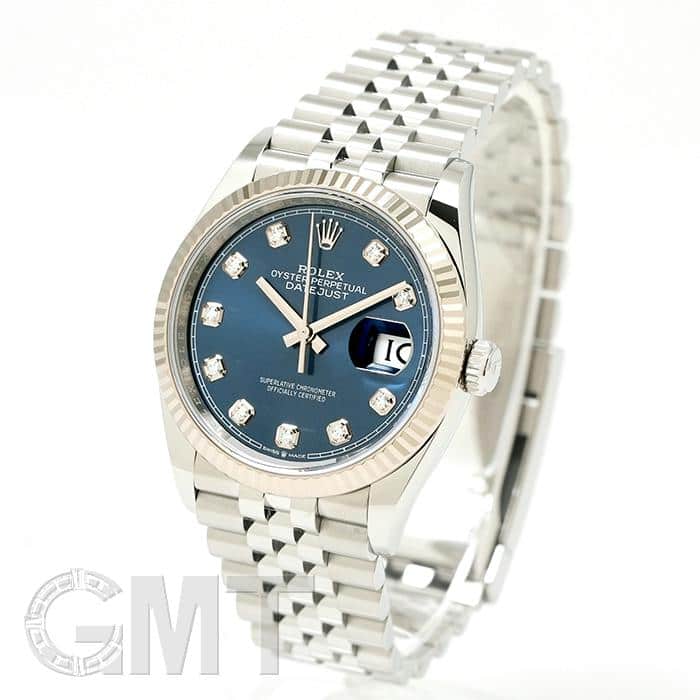 中古)ROLEX ロレックス デイトジャスト 36 126234G ブルー ジュビリー