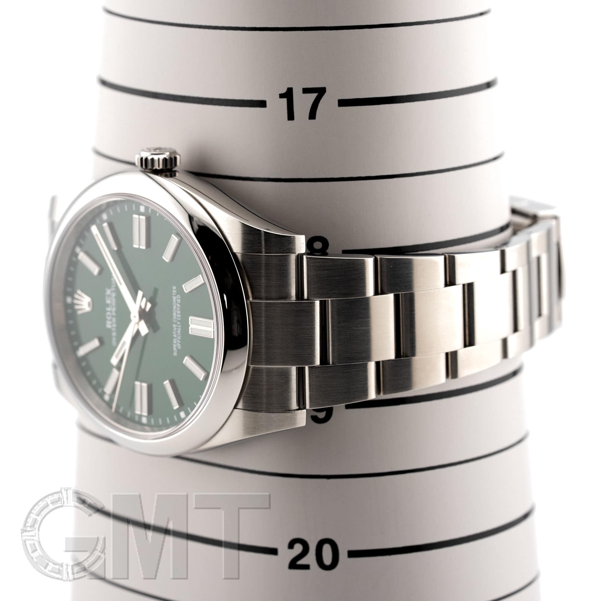 中古)ROLEX ロレックス オイスターパーペチュアル 41 124300 グリーン