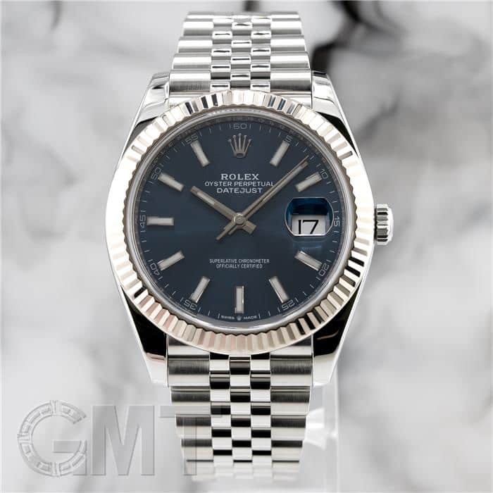 中古)ROLEX ロレックス デイトジャスト 41 126334 ブルー ジュビリー