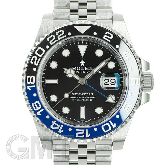 中古)ROLEX ロレックス GMTマスター II 126710BLNR ジュビリーブレス