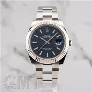 ROLEX ロレックス デイトジャスト 41 126334 ブルー オイスターブレスレット メイン