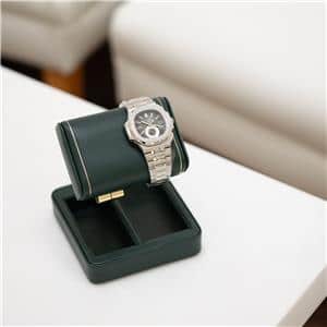 WOLF ウルフ ウォッチスタンド （正規輸入商品）BRITISH RACING グリーン 485441 メイン